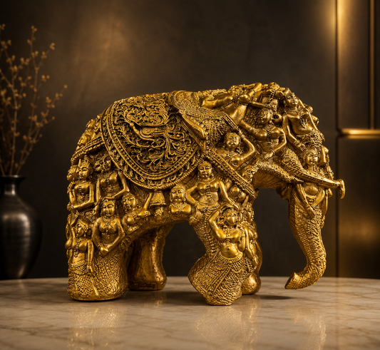 Royal Heritage Elephant Sculpture