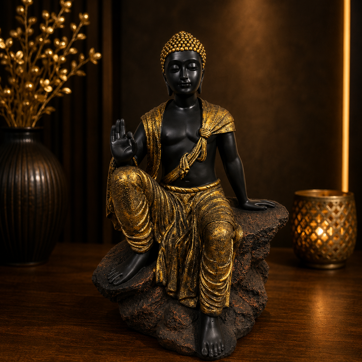 Blessing Buddha Sculpture