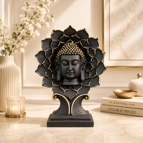 Lotus Buddha Luxury Sculpture