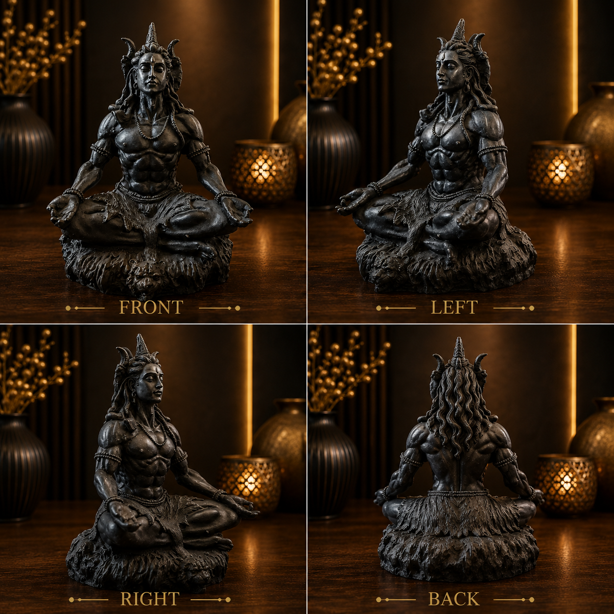 Meditating Lord Shiva Sculpture
