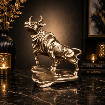 The Rising Bull Luxury Showpiece