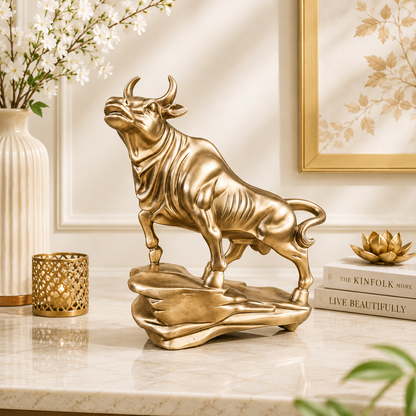 The Rising Bull Luxury Showpiece