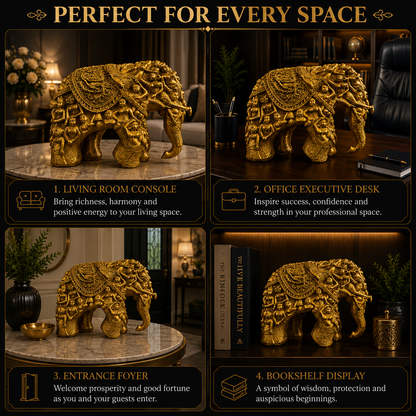 Royal Heritage Elephant Sculpture