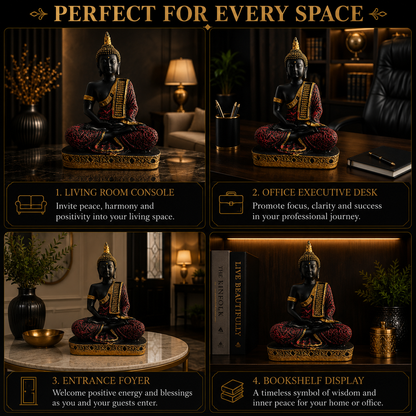 Peaceful Buddha Luxury Sculpture