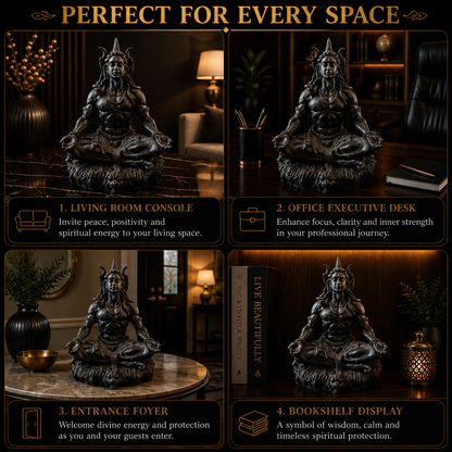 Meditating Lord Shiva Sculpture
