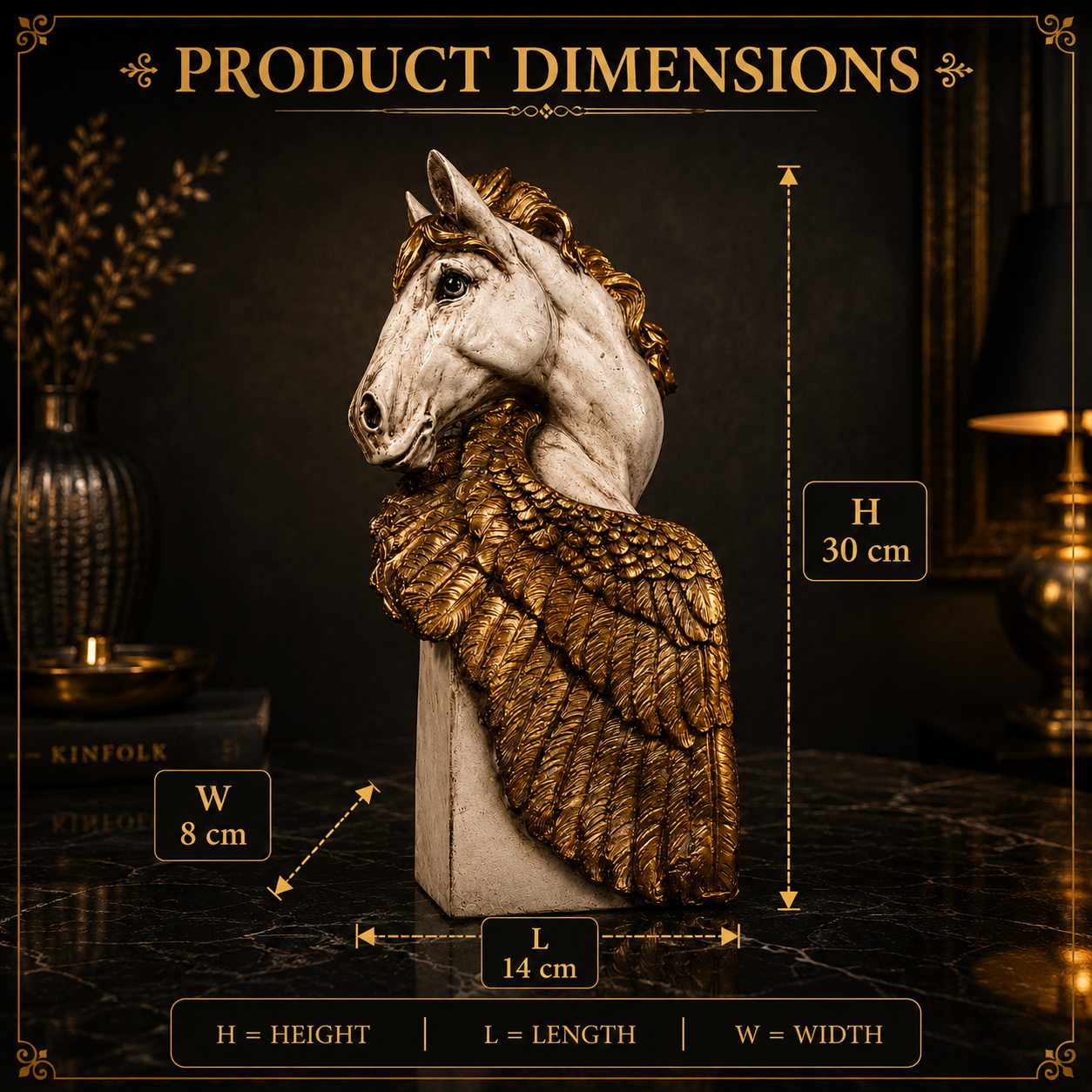 Celestial Pegasus Guardian Sculpture
