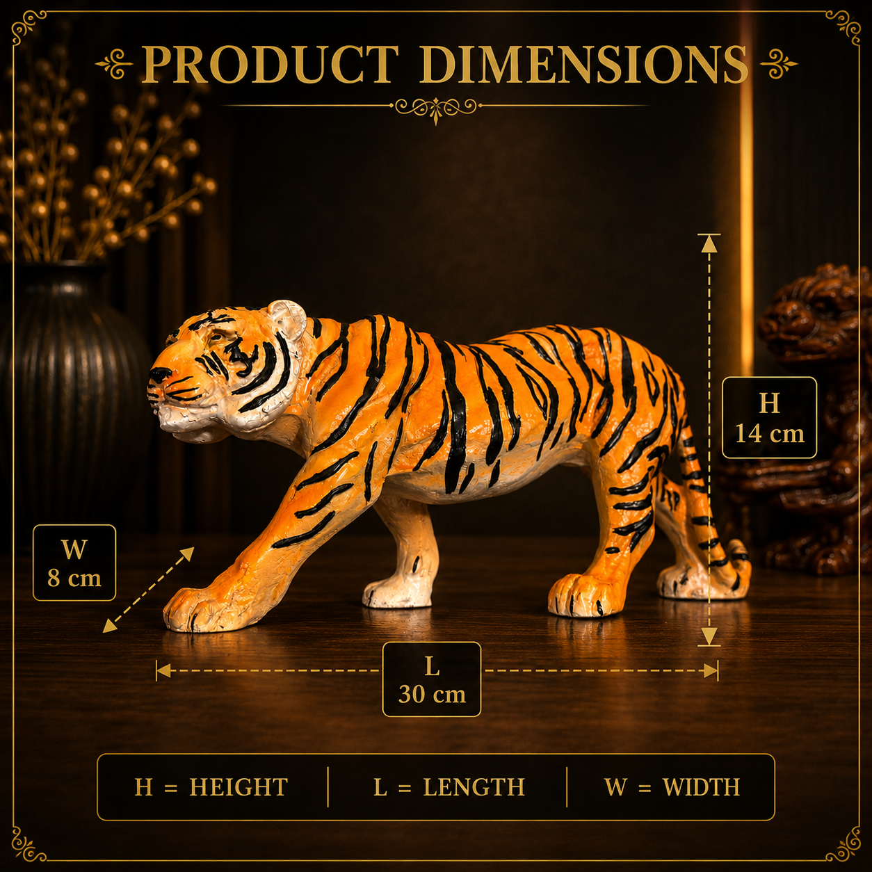 Royal Tiger Sculpture