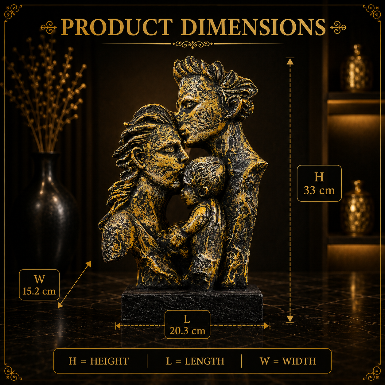 Eternal Family Bond Sculpture