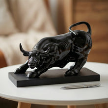 The Rising Bull Luxury Showpiece | Symbol of Strength, Success & Wealth
